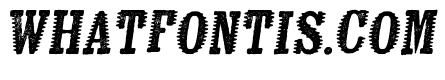Kiln Serif Spiked Italic