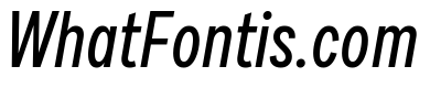 Draft Extra Condensed Medium Italic