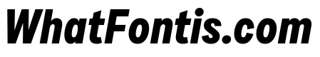 Draft Condensed Extra Bold Italic