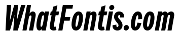 Draft Compressed Bold Italic