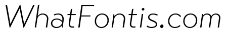 Transat Text Light Oblique
