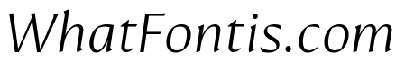 Conglomerate Light Italic