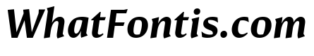 Conglomerate Demi Bold Italic