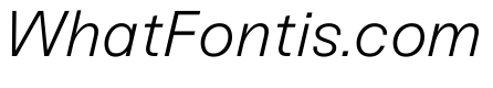 Sneak Light Italic