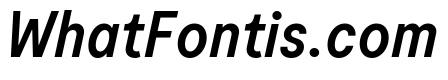 Moderat Condensed Semi Bold Italic