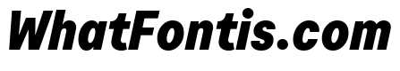 Moderat Condensed Black Italic