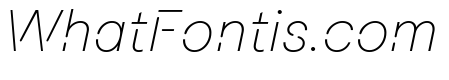 Macan Stencil Thin Italic