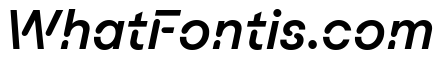 Macan Stencil Semi Bold Italic
