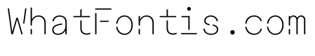Macan Mono Stencil Thin