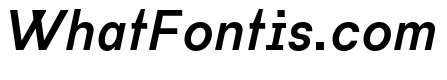 Habitas Medium Italic
