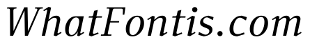 Fleya Light Italic