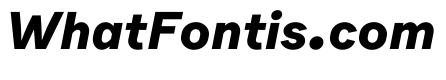 Bull 5 Extra Bold Italic