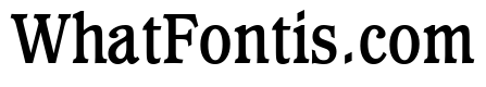 Waverly Condensed Bold