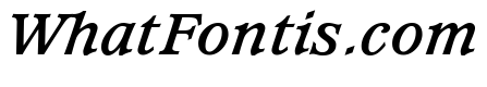 Waverly Bold Italic