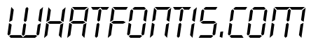 Overtime LCD Light Italic