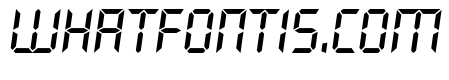 Overtime LCD Bold Italic