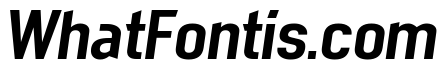 Mechanic Gothic Medium Italic
