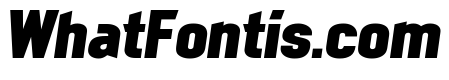 Mechanic Gothic Extra Bold Italic