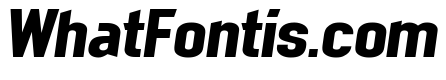 Mechanic Gothic Bold Italic
