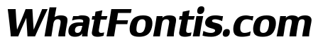 Lesmore Bold Italic