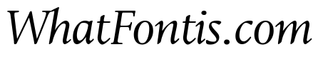 Leighton Regular Italic