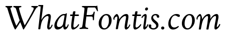 Kingsley Light Italic