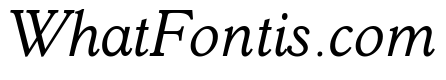 Goudy 38 Book Italic