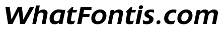 Extension Medium Italic