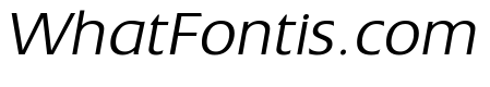 Extension Light Italic
