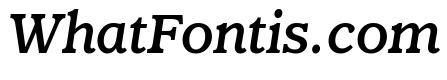 Claremont Medium Italic