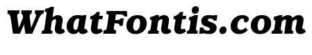Claremont Extra Bold Italic