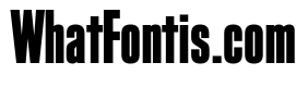 Block Gothic Extra Condensed Extra Bold