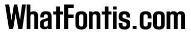 Block Gothic Condensed Bold
