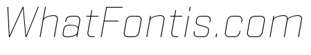 Stratum 1 Thin Italic