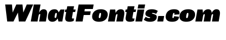 Maple Black Italic