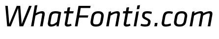 Klavika Regular Italic