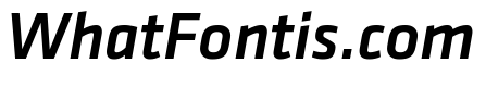 Klavika Medium Italic