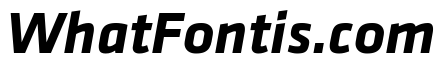 Klavika Bold Italic