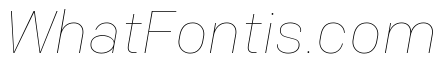 Colfax Thin Italic