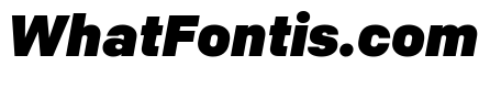 Colfax Black Italic