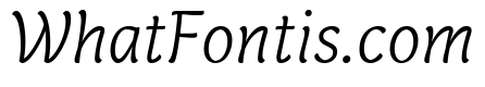 Capucine Light Italic