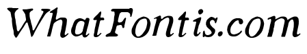 Strange Times Regular Italic