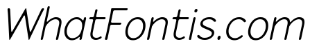 Speyside Light Italic