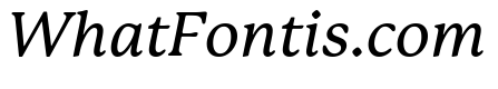 Mackinac Medium Italic