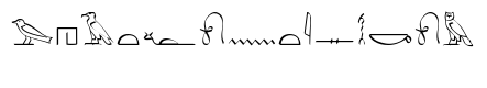 Hieroglyphic Phonetic