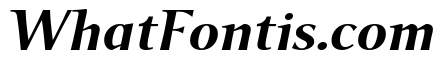 Foxtrot Sans Bold Italic