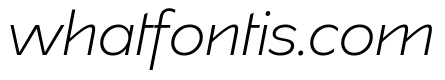 Spectators Headline Light Italic