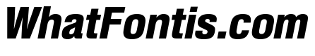 Shapiro Class 83 Super Heavy Italic