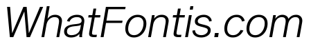 Sequel Sans Light Italic