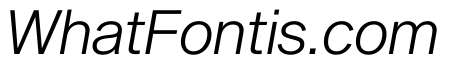 Sequel Sans Italic